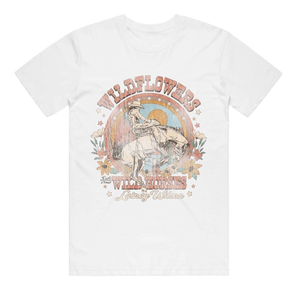 Lainey Wilson Wild Horses Country Music Graphic Unisex T-Shirt .